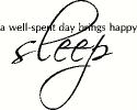 A Well Spent Day vinyl decal